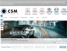 Tablet Screenshot of csmgrup.com